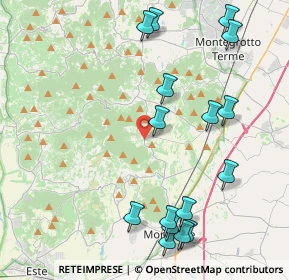 Mappa Via G. Puccini, 35030 Galzignano Terme PD, Italia (4.96625)