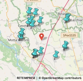 Mappa Strada Provinciale, 27020 Battuda PV, Italia (4.08278)