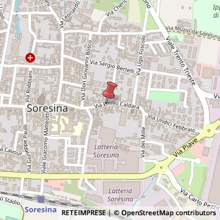 Mappa Via Francesco Genala, 27, 26015 Soresina, Cremona (Lombardia)