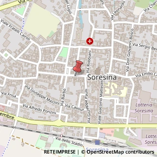Mappa Via genala 85, 26100 Soresina, Cremona (Lombardia)