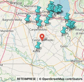 Mappa Via Praga, 46042 Castel Goffredo MN, Italia (18.6415)