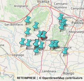 Mappa Via I Maggio, 36025 Noventa Vicentina VI, Italia (11.274)