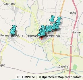 Mappa Via I Maggio, 36025 Noventa Vicentina VI, Italia (1.348)