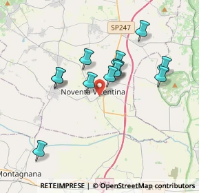 Mappa Via Masenello, 36025 Noventa Vicentina VI, Italia (3.08462)