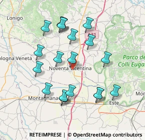 Mappa Via Masenello, 36025 Noventa Vicentina VI, Italia (7.41368)