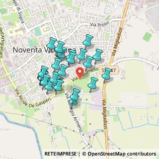 Mappa Via Masenello, 36025 Noventa Vicentina VI, Italia (0.37692)