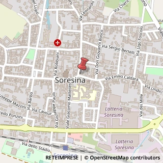 Mappa Via Emilio Caldara, 2, 26015 Soresina, Cremona (Lombardia)