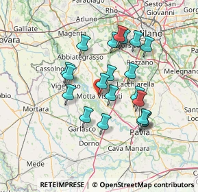 Mappa Via San Giovanni, 20086 Motta Visconti MI, Italia (12.2875)
