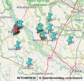 Mappa Via San Giovanni, 20086 Motta Visconti MI, Italia (7.9785)