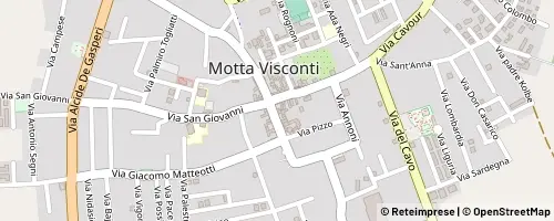 Mappa Motta Visconti