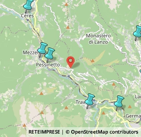 Mappa Frazione la Costa, 10070 Pessinetto TO, Italia (3.66583)