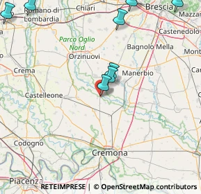 Mappa Bordolano, 26020 Bordolano CR, Italia (24.90333)