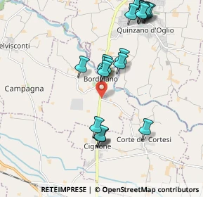 Mappa Bordolano, 26020 Bordolano CR, Italia (2.067)