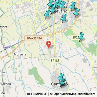 Mappa Strada Fogliano Inferiore, 27029 Vigevano PV, Italia (3.33125)