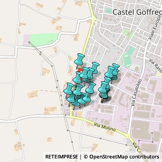 Mappa Via Londra, 46042 Castel Goffredo MN, Italia (0.28273)