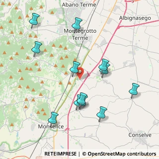 Mappa Via Montegrappa, 35020 Due Carrare PD, Italia (4.22083)