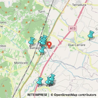 Mappa Via Montegrappa, 35020 Due Carrare PD, Italia (2.14333)