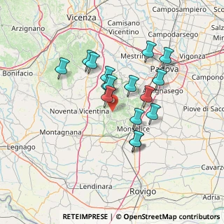 Mappa , 35030 Cinto Euganeo PD, Italia (11.61688)