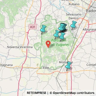 Mappa , 35030 Cinto Euganeo PD, Italia (7.08364)