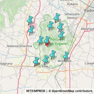 Mappa , 35030 Cinto Euganeo PD, Italia (6.63538)