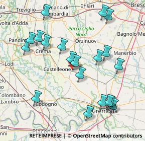 Mappa Via XX Settembre, 26015 Soresina CR, Italia (17.294)