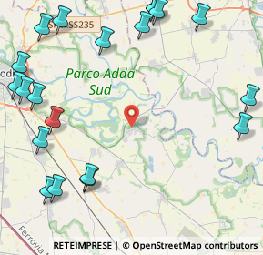 Mappa Via Arialdo, 26824 Cavenago d'Adda LO, Italia (6.19)