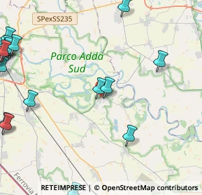 Mappa Via Arialdo, 26824 Cavenago d'Adda LO, Italia (6.83)