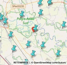 Mappa Via Arialdo, 26824 Cavenago d'Adda LO, Italia (6.3915)