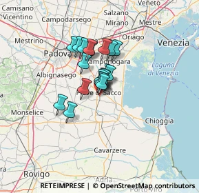 Mappa Via Breo, 35028 Piove di Sacco PD, Italia (7.88)