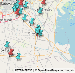 Mappa Via Breo, 35028 Piove di Sacco PD, Italia (10.037)