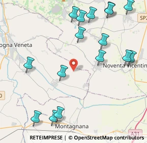 Mappa Via Rudenega, 37040 Roveredo di Guà VR, Italia (5.20188)
