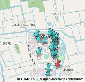 Mappa Via Amendola, 27010 Giussago PV, Italia (0.348)