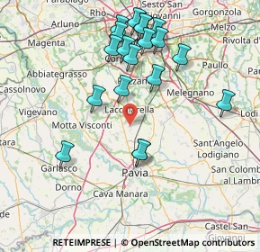Mappa Via Amendola, 27010 Giussago PV, Italia (16.0845)