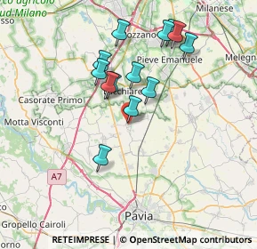 Mappa Via Amendola, 27010 Giussago PV, Italia (6.55615)