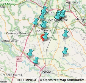 Mappa Via Amendola, 27010 Giussago PV, Italia (7.482)