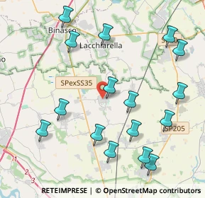 Mappa Via Amendola, 27010 Giussago PV, Italia (4.70875)