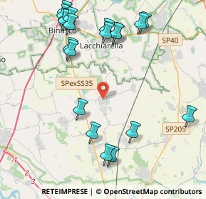 Mappa Via Amendola, 27010 Giussago PV, Italia (4.974)