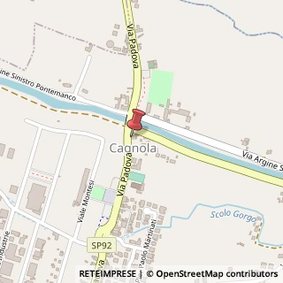 Mappa Via Padova, 272, 35025 Cartura, Padova (Veneto)