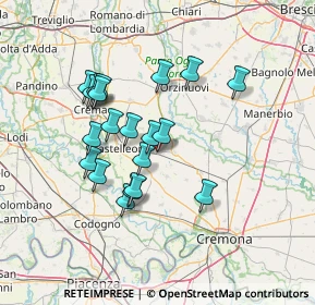 Mappa Via Paulli, 26015 Soresina CR, Italia (12.294)