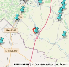 Mappa Via Grimanello, 37060 Pradelle VR, Italia (7.009)