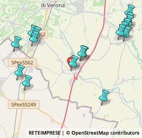 Mappa Via Grimanello, 37060 Pradelle VR, Italia (5.31824)