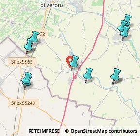 Mappa Via Grimanello, 37060 Pradelle VR, Italia (5.09846)