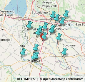 Mappa Via Grimanello, 37060 Pradelle VR, Italia (12.41722)
