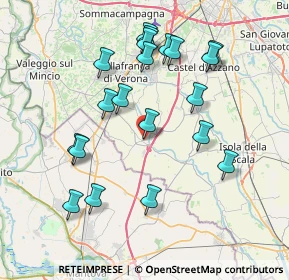 Mappa Via Grimanello, 37060 Pradelle VR, Italia (7.7515)