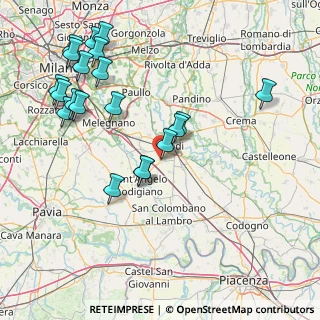 Mappa Cascina Sesmones, 26854 Cornegliano Laudense LO, Italia (18.4235)