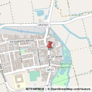 Mappa Via Roma, 94, 27010 Giussago, Pavia (Lombardia)