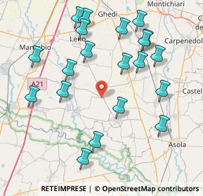 Mappa Via Pralboino, 25023 Gottolengo BS, Italia (8.822)