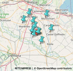 Mappa Via Pralboino, 25023 Gottolengo BS, Italia (8.27833)