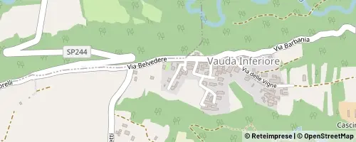 Mappa Vauda Canavese