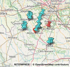Mappa Via C. Monguzzi, 20086 Motta Visconti MI, Italia (11.141)
